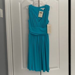 Boston Proper V Neck Antigua Dress